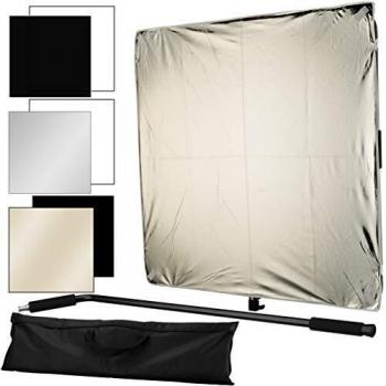Panel Reflector/Difusor 6-en-1 BR-DP1000 100x100cm