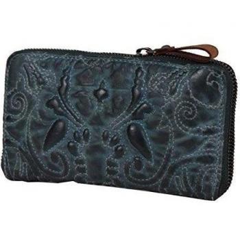 Billy the Kid Marokko Damaris Monedero piel 18 cm petrol green