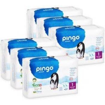 Pañales Ecológicos Pingo Talla 1 New Born (Paquete de 27)
