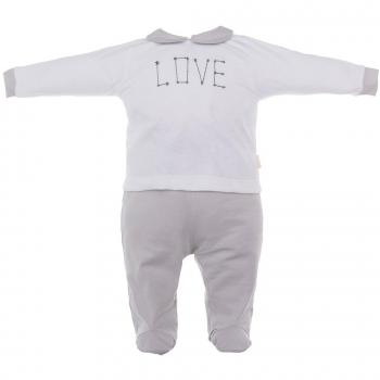 Pelele 2 Pcs. 674,3 T.0 Gris