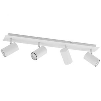 Lámpara de Techo Joffrey, 4 luces, Blanco, 70 cm, Metal