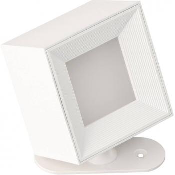 Proyector LED recargable de pared Magnetics, blanco, cúbico y regulable
