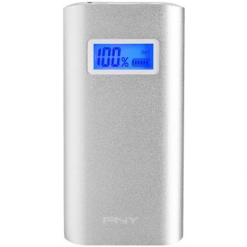 PNY Alu Digital - Batería externa de 5200 mAh