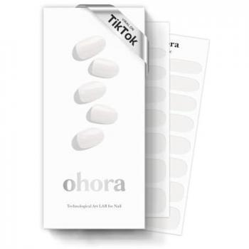 Ohora N Clean White Gel Nail Stickers - 1 pc