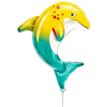 Globo Mini lámina divertido delfín