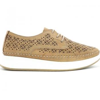 Zapatos de Mujer ERASE Sandalia Tiras 20001 Combi Beig