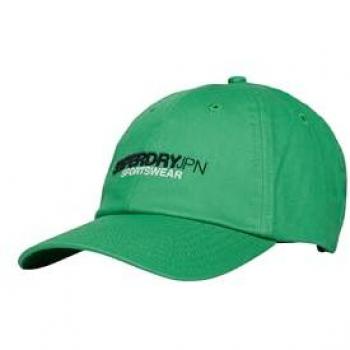 Gorra Sport Style verde Superdry para adulto y mujer