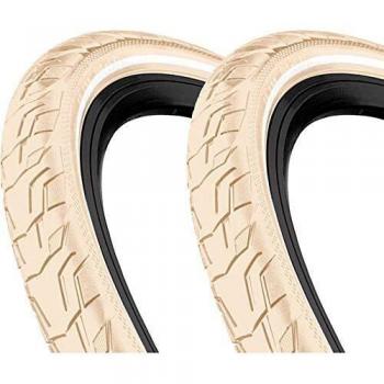 Continental RIDE City 28x1,75 Clincher con Cinta Antipinchazos y Reflexión Cremosa