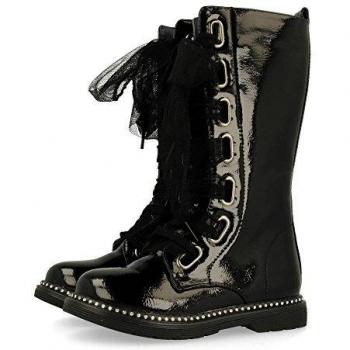 Gioseppo 46684-P, Botas Altas Niña, Negro, 30 EU