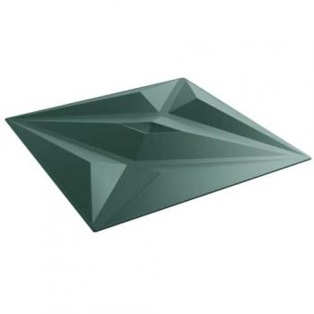 Paneles de pared XPS estrella verde 50x50 cm 48 uds 12 m²