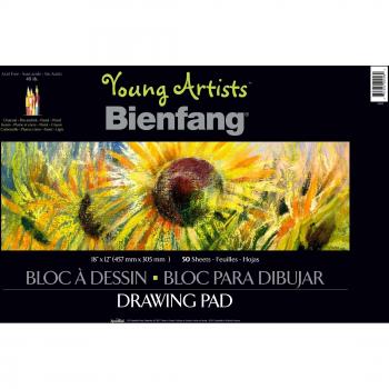 Giovane artista Sketch Bienfang libro 18 X 12 50 fogli - 45lb Wire-Bound