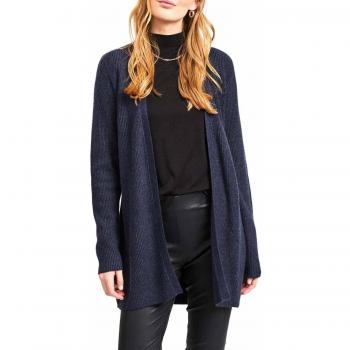 Vila Cardigan Viril Rib Azul Mujer XL Azul