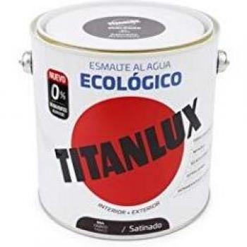 Titanlux Esmalte Al Agua Titanlux Ecológico Satinado 2, 5 L, 544 Tabaco