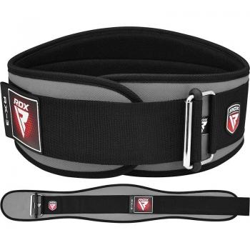 RDX X3 6-Inch Neoprene Weightlifting Belt - Grey