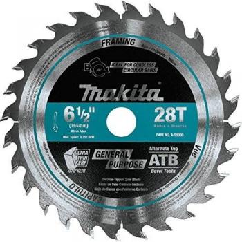 Makita® Specialized 6-1/2 in. (165mm) 28T Carbide-Tipped Plunge Saw Blade B-56758