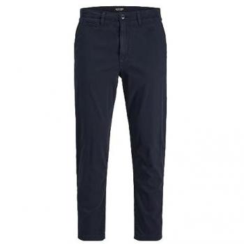 Jack & Jones Ace Harlow Tapered Fit Chino Pants for Men - Navy Blazer 34/34