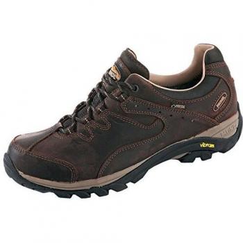Meindl Caracas GTX Men's Light Hiking Shoe Size 40 (6.5) Dark Brown Nubuck Leather with Gore-Tex Lining