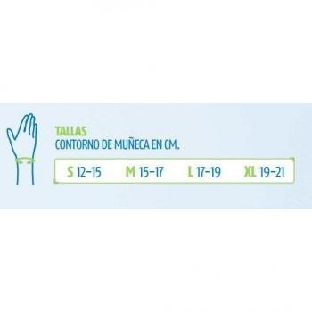 Muñequera de Abducción Izquierda Emo MQ405 Talla S (12-15 cm) con Pletina y Velcro 1 Ud