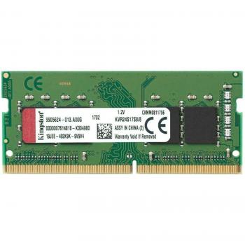 Kingston KVR24S17S8/8 8 GB 2400 MHz DDR4 Non-ECC CL17 SODIMM 1R x8 RAM Memory Kit - Green