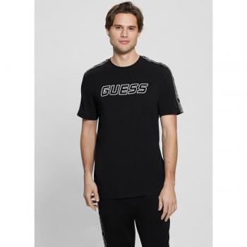 Camiseta Casual de Hombre Guess Arlo Cn de Manga Corta