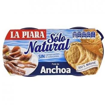 Piara - Paté Anchoa Solo Natural, 154 g