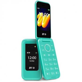 Teléfono Móvil para Mayores SPC Wild 4G - Pantalla de 2,8, Botón SOS, Cámara y Batería de 7 Días - Verde