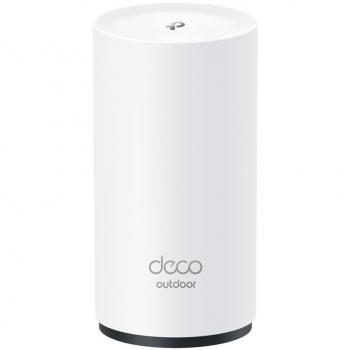 TP-Link Deco X50-Outdoor (1-Pack) - Sistema WiFi 6 AI Mesh, AX3000 Doble Banda 2.4 GHz/5 GHz, Cobertura Ampliada hasta 232 m2
