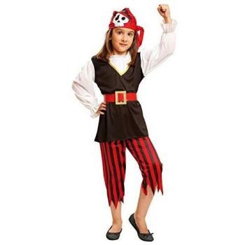 Disfraz Infantil Pirata Calavera Original para Niña - Talla 1-2 Años