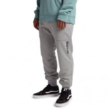 Burton Pantalones Oak Fleece Gris
