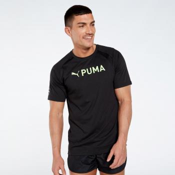 Camiseta de fitness Puma Fit Ultrabreathe Triblend Negro Hombre