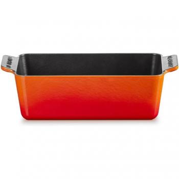 Le Creuset - Bandeja de Horno de Hierro Fundido (Volcánico)