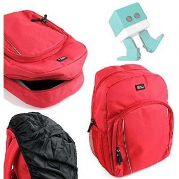 DURAGADGET Mochila para Guardar BQ Zowi El Robot Y Pequeños Accesorios + Funda Impermeable - Nylon