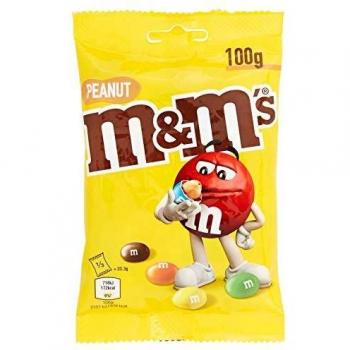 Mms grageas de chocolate rellenas de cacahuete 100 g