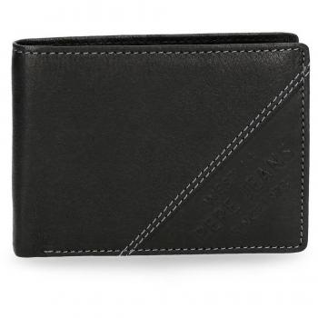 Pepe Jeans 7153161 Heat Monedero, 11 cm, 0.09 Litros, Negro