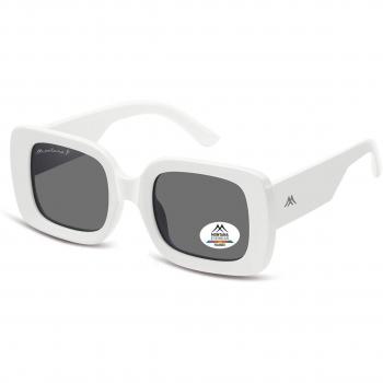 Montana Eyewear MP68 Polarized Women's Sunglasses White Size 51