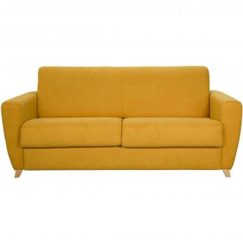Sofá convertible nórdico amarillo mostaza Graham