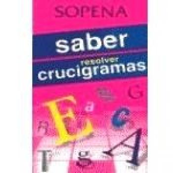 Saber resolver crucigramas