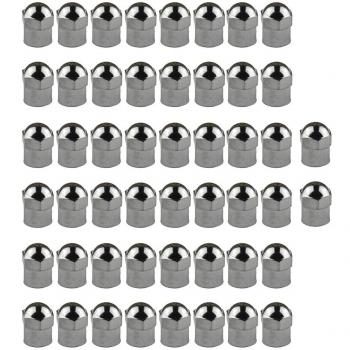 Gazechimp 50pcs Tapones de Vástago Rueda Hex TPMS Herramienta para Coche camiones Bicicleta