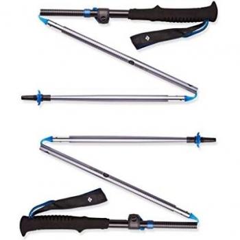 Black Diamond Distance FLZ Folding Trekking Poles - Pewter, 110 cm