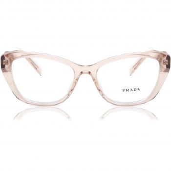 Prada PR 19WV 15J1O1 Women’s Eyeglasses Pink Size 53 (Frame Only) - Blue Light Block Available