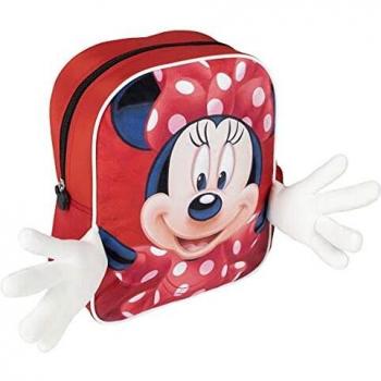 Mochila infantil personaje aplicaciones de Minnie Mouse