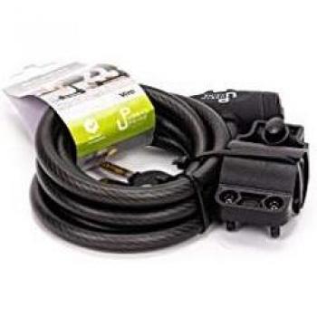 Candado de llave Urban Prime para monopatín eléctrico Negro