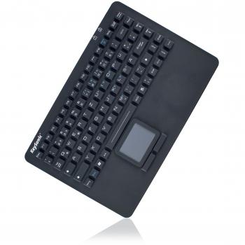 Teclado Mini KeySonic KSK-5230 IN - Cableado - USB - Negro