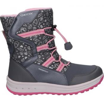 Botas de Niña Geox J Roby Girl B Wpf A, Modelo: J042UA 0BCMN, Color: DK Grey-Pink
