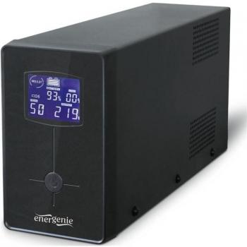Gembird EG-UPS-036 Sistema de Alimentación Ininterrumpida (UPS) Línea Interactiva 3 kVA 1800 W con 6 Salidas AC