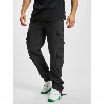 Brandit Pure Vintage Slim Fit Trousers for Men - Anthracite - Sizes S to XXL
