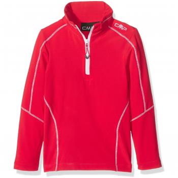 CMP Camiseta técnica de esquí para chico, niño, Funktionsshirt Ski, rojo