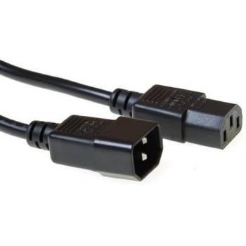 Advanced cable machohembra c14 acoplador c13 acoplador derecho derecho negro