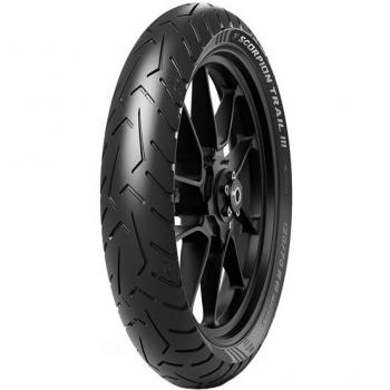 Pirelli Scorpion Trail III Neumático de Moto 120/90-17 64H - Modelo Trail On - Delantera