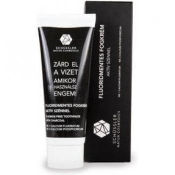 Dentífrico con Carbón Activo Schüssler Natur Cosmedics, 75 ml